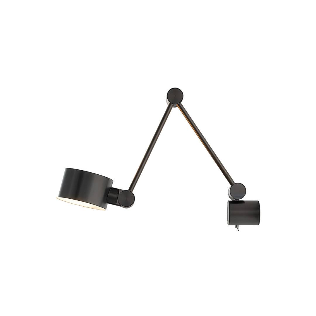 Swing Arm Wall Sconce Lamp Italian-Style Vintage