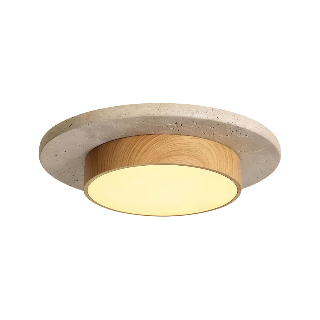 Vintage Flush Mount Light Fixtures Travertine