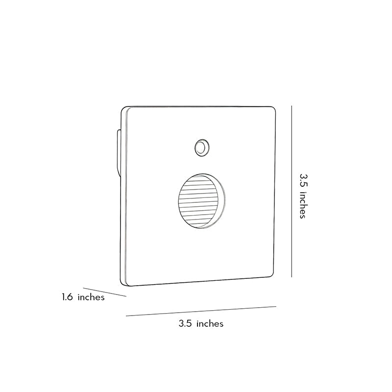 Lights for Indoor Steps Round Motion Sensor Recessed