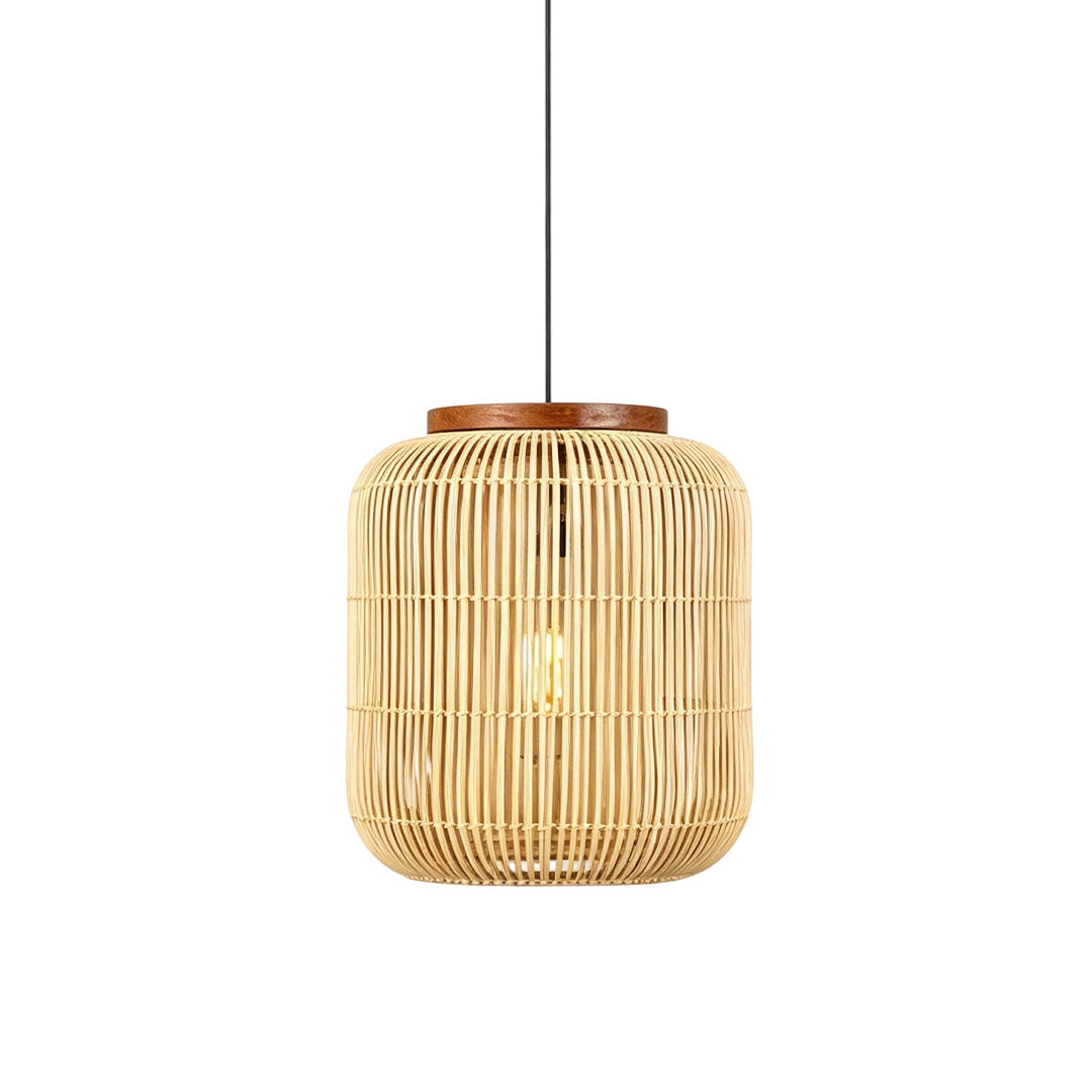 Rattan Light Pendants Wabi-Sabi Handmade Ceiling