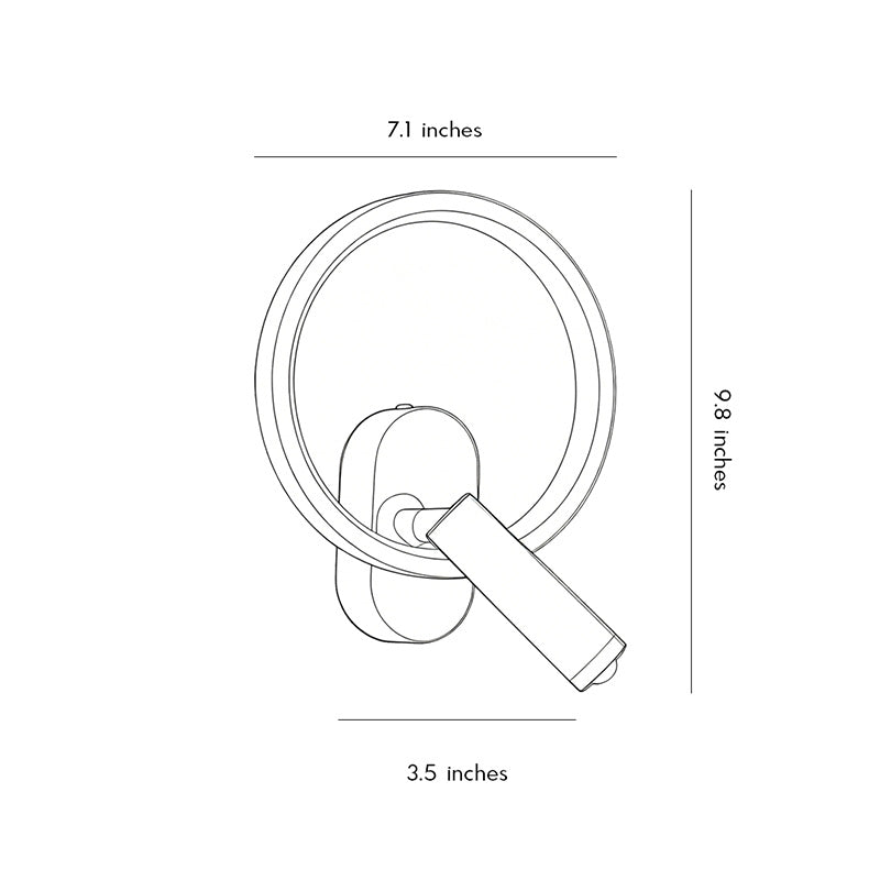 Reading Light for Bed Wall Mounted Modern Rotatable