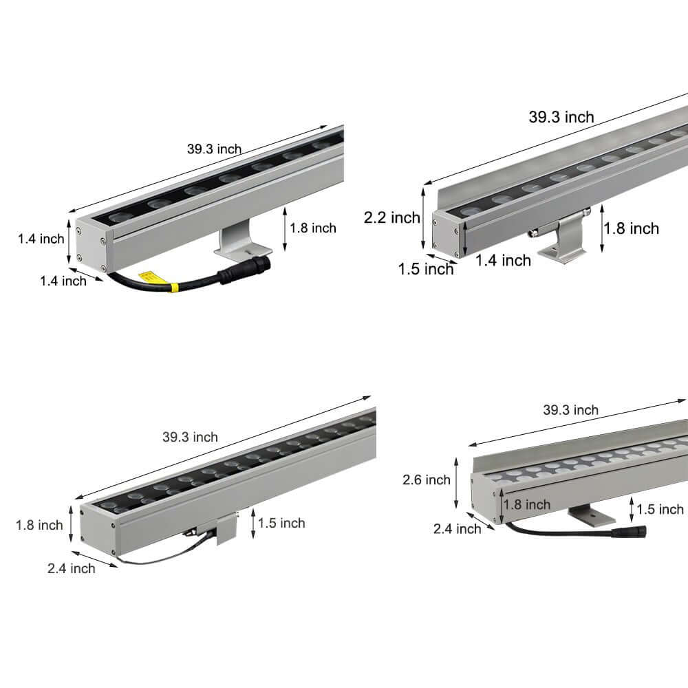 Open-Box LED Wall Washer Light Modern Linear Aluminum Light