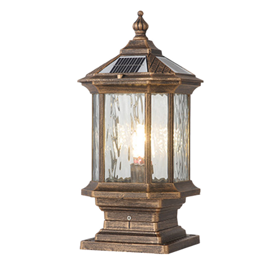 Lantern Pillar Lights European-Style Vintage Outdoor