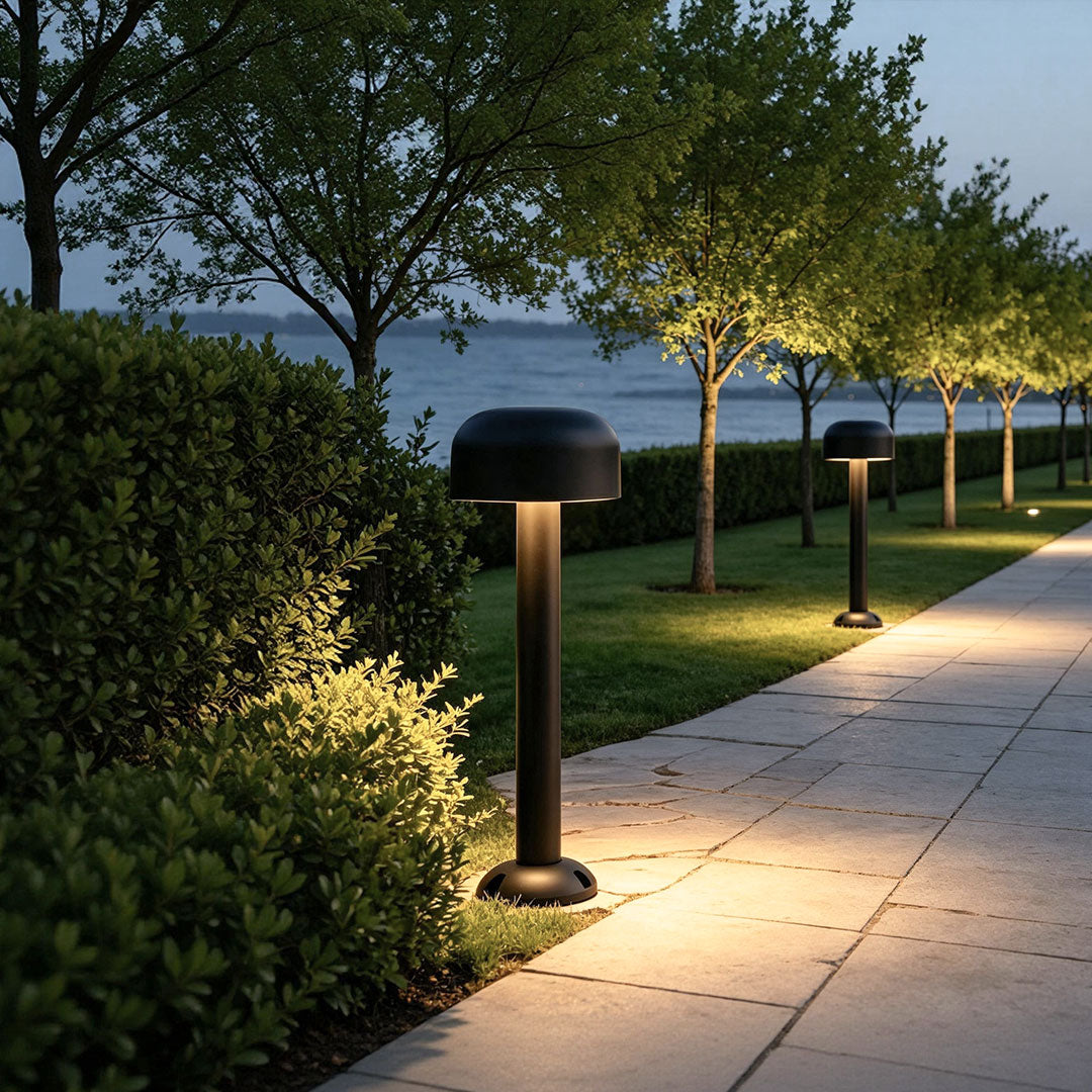 Landscape Pathway Lights LED Mushroom Outdoor Garden Lighting
