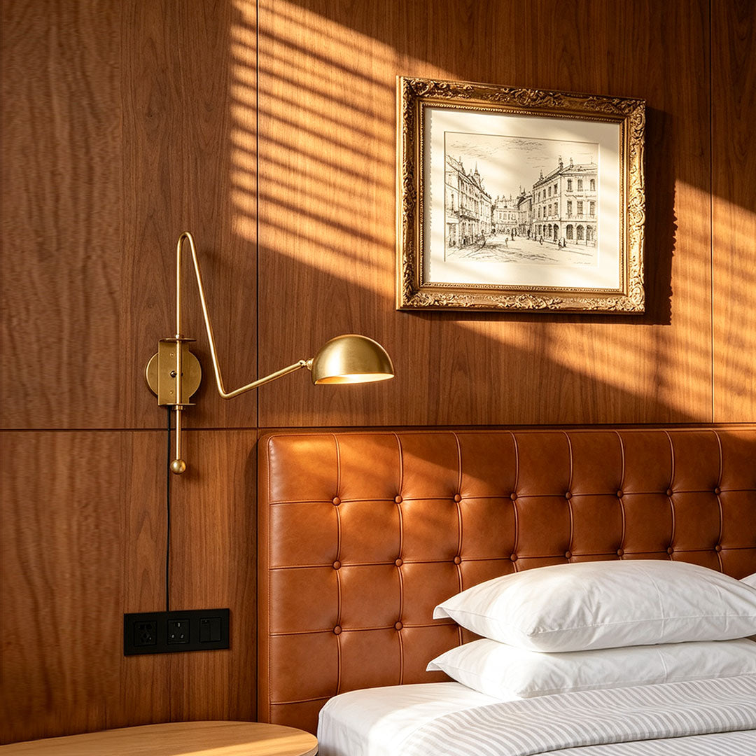 Swing Arm Wall Sconces Nordic Minimalist Adjustable