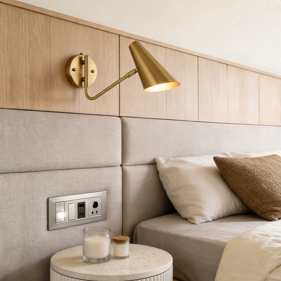 Adjustable Swing Arm Sconce Nordic Minimalist Wall