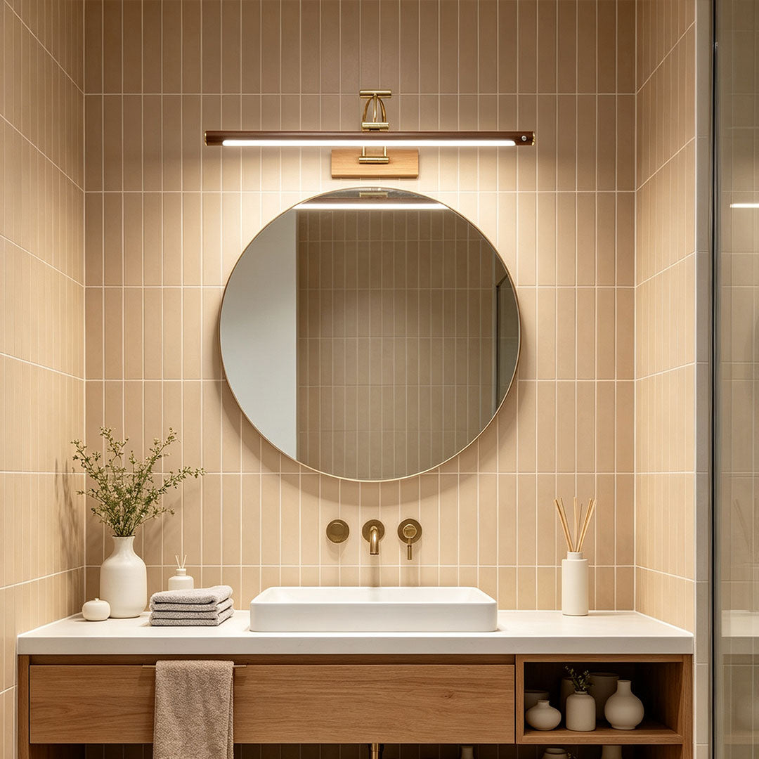 Bathroom Vanity Light Bars Mid-Century Motion Sensor