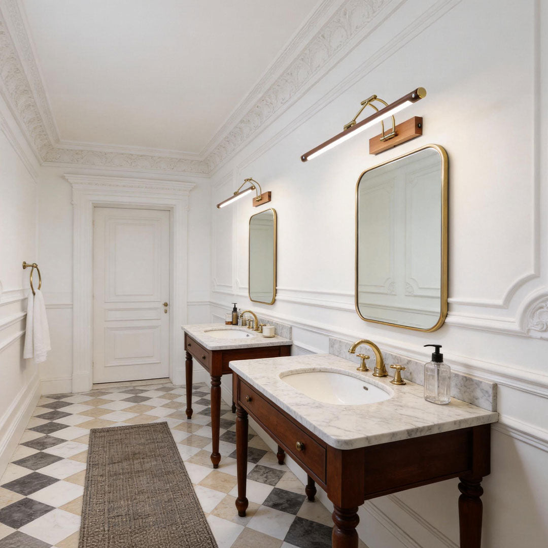 Bathroom Vanity Light Bars Mid-Century Motion Sensor