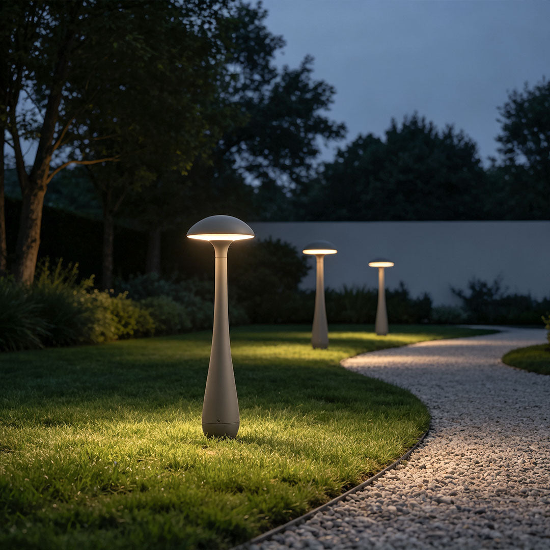 Pathway Landscape Lights Aluminum Ufo Outdoor Garden Light