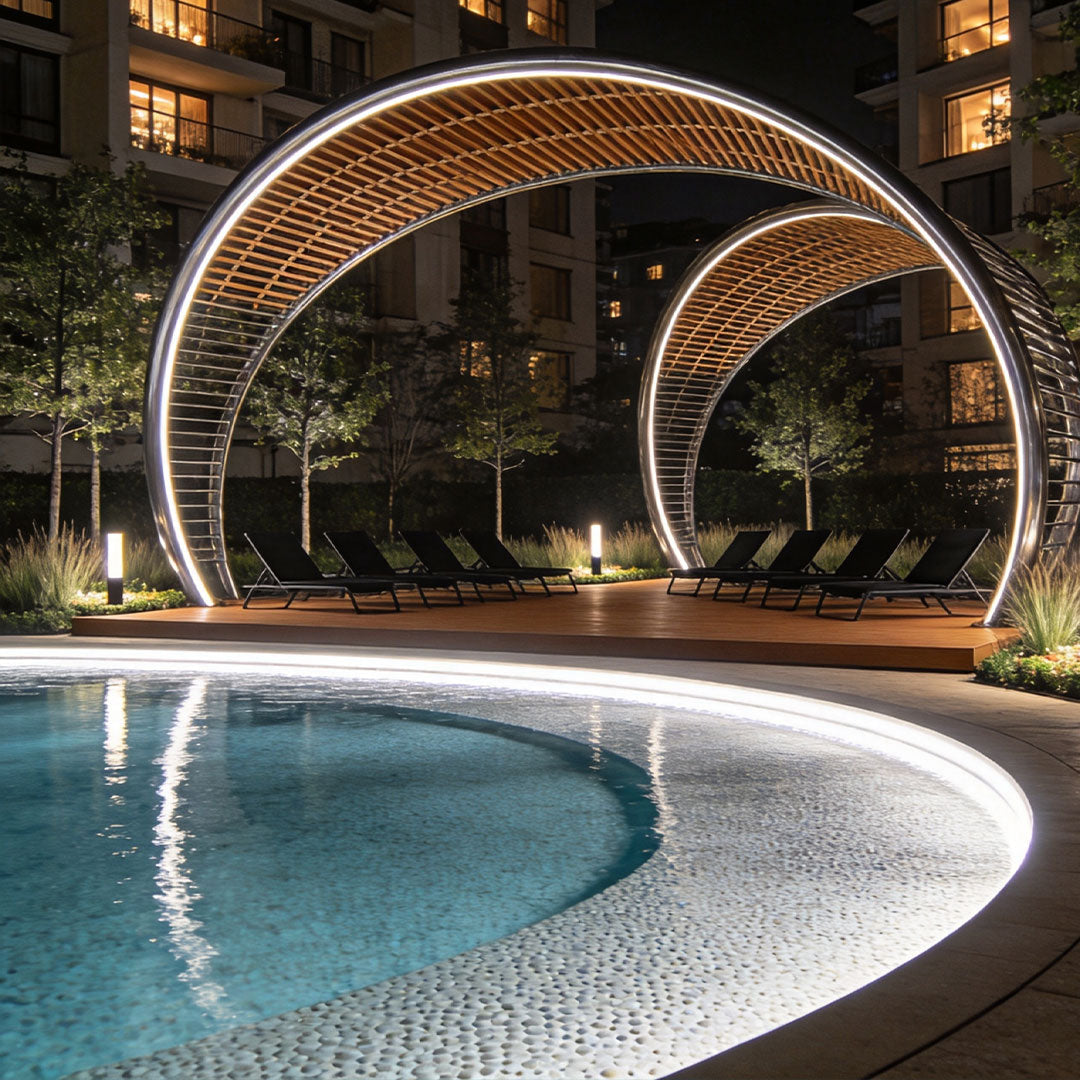 LED String Lighting High-Voltage RGB Waterproof