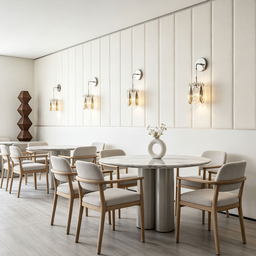 Wall Mount Pendant Light Modern Luxury Crystal