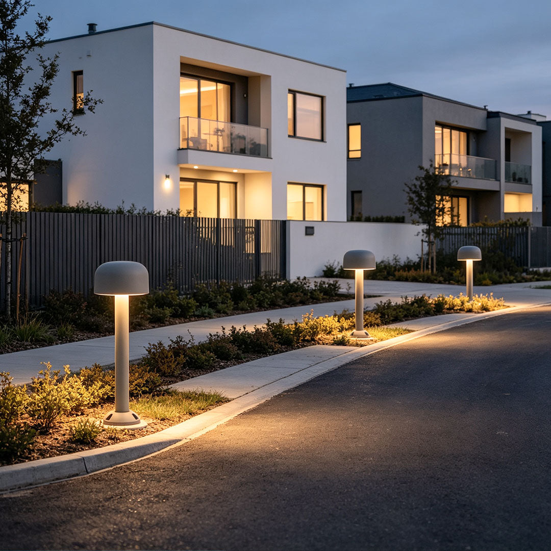 Landscape Pathway Lights LED Mushroom Outdoor Garden Lighting