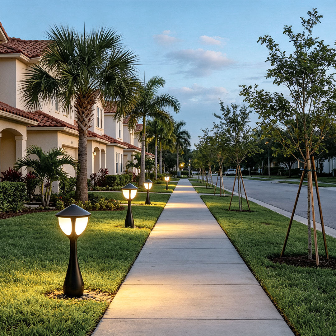 Bollard Path Lights Creative Outdoor Landscape Lighting