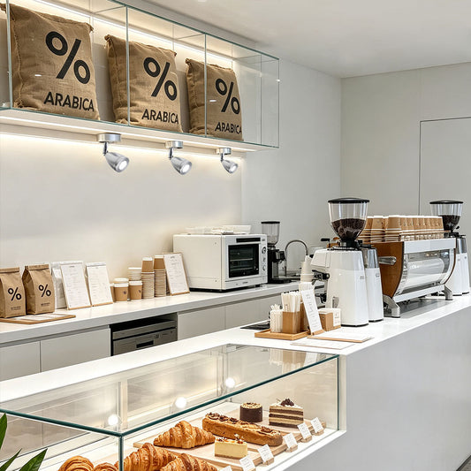 Adjustable LED Ceiling Spotlights Display Cabinets