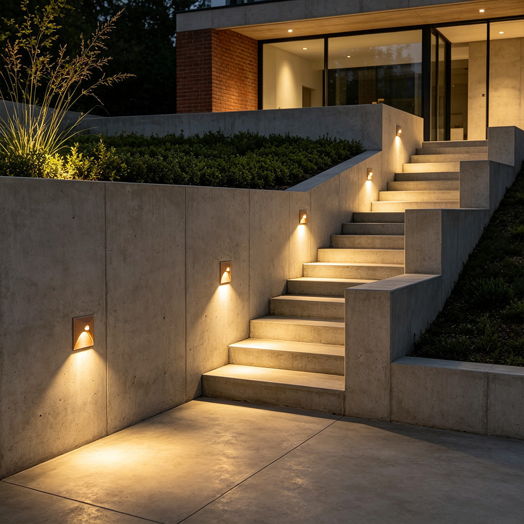 LED Step Light Human Sensor Waterproof Light