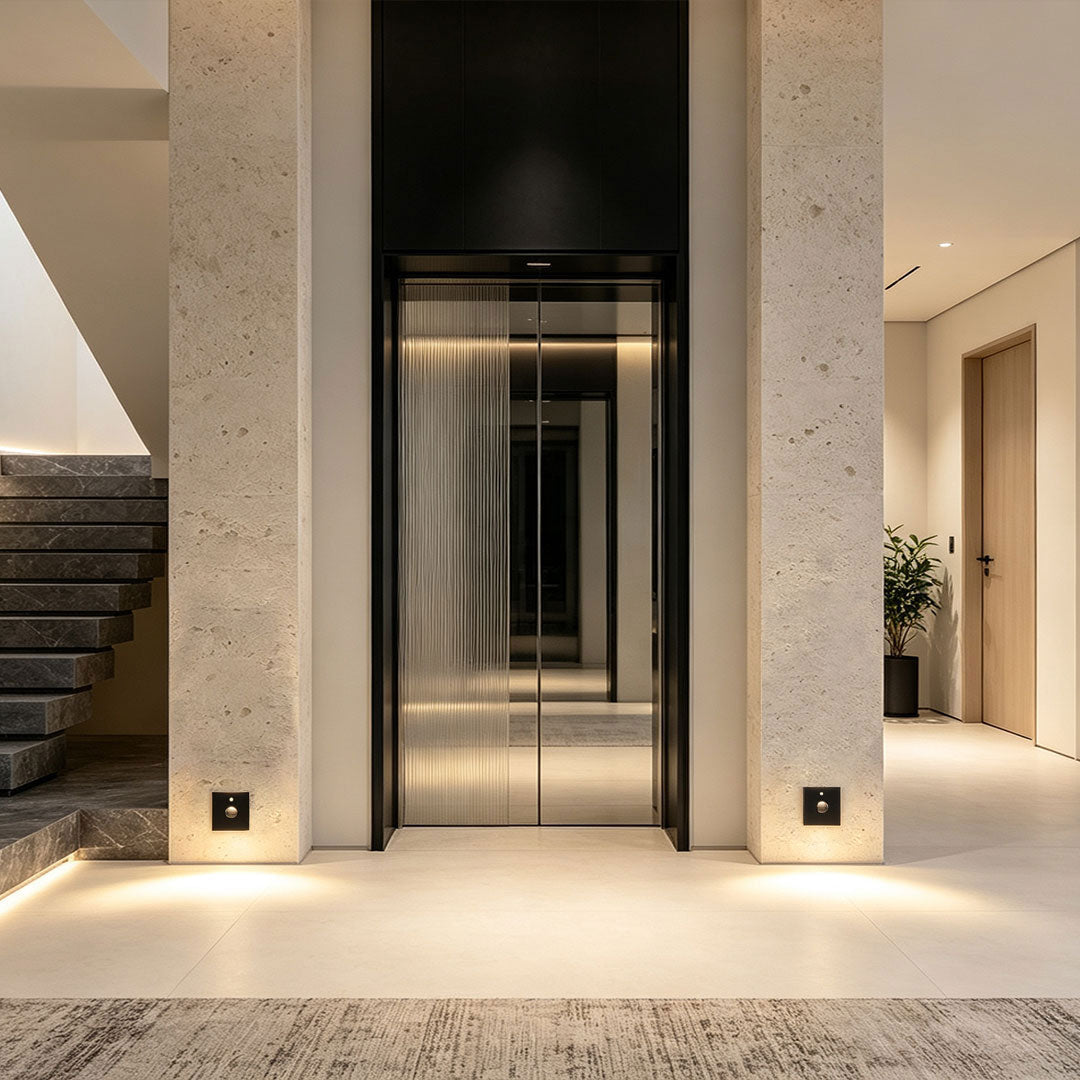 Lights for Indoor Steps Round Motion Sensor Recessed