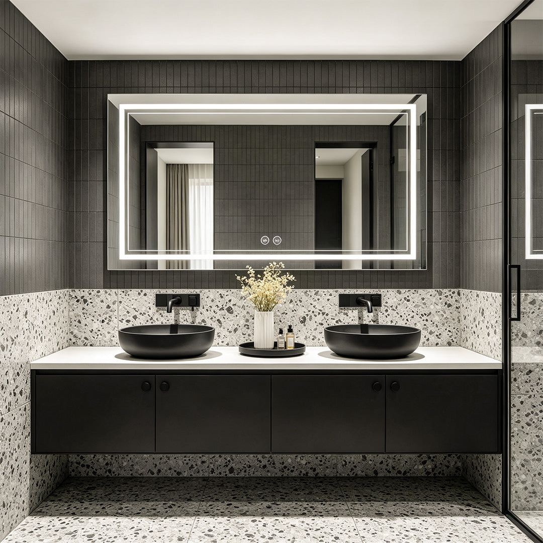Bathroom Vanity Mirrors with Lights Smart LED