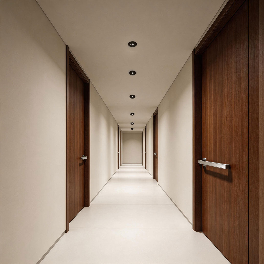 Ceiling with Spotlights Motion Sensor Anti-Glare LED
