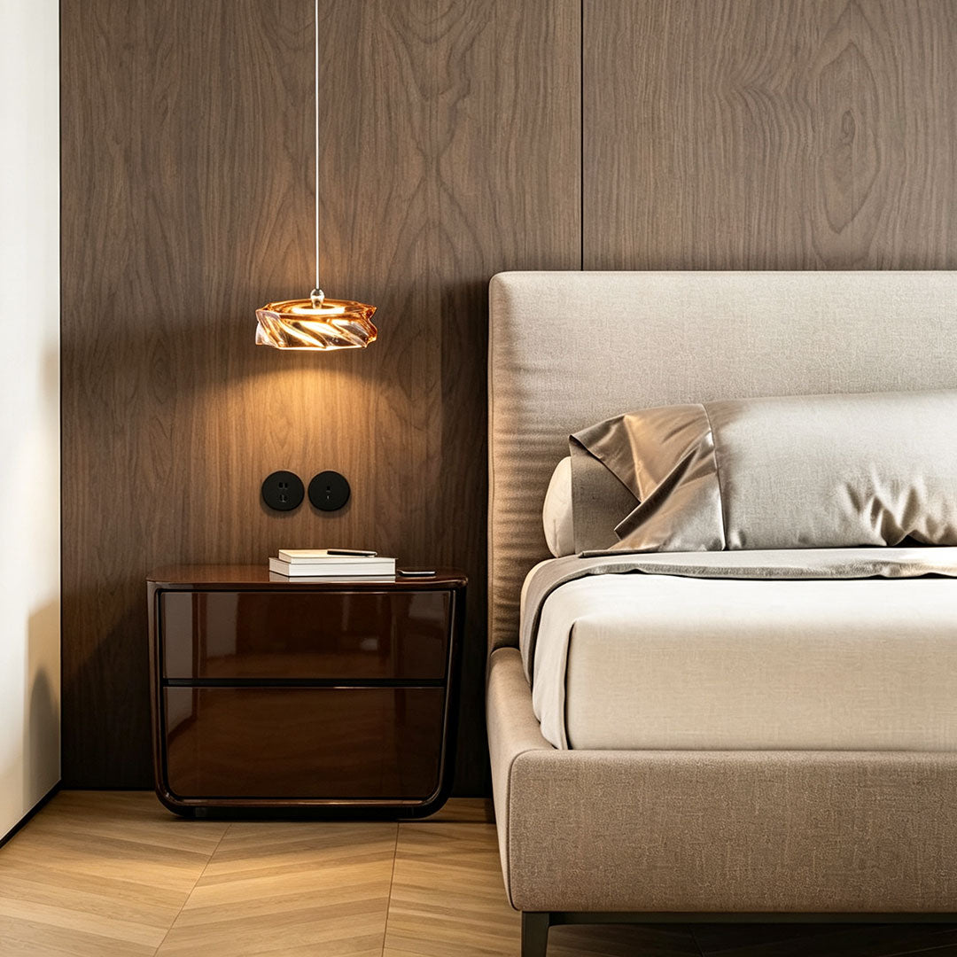 Amber Pendant Light Italian Luxury Atmosphere