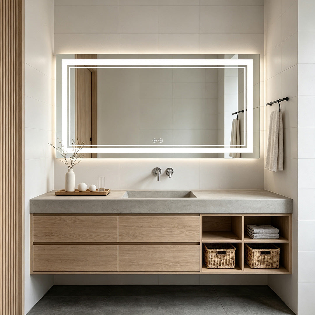 Bathroom Vanity Mirrors with Lights Smart LED