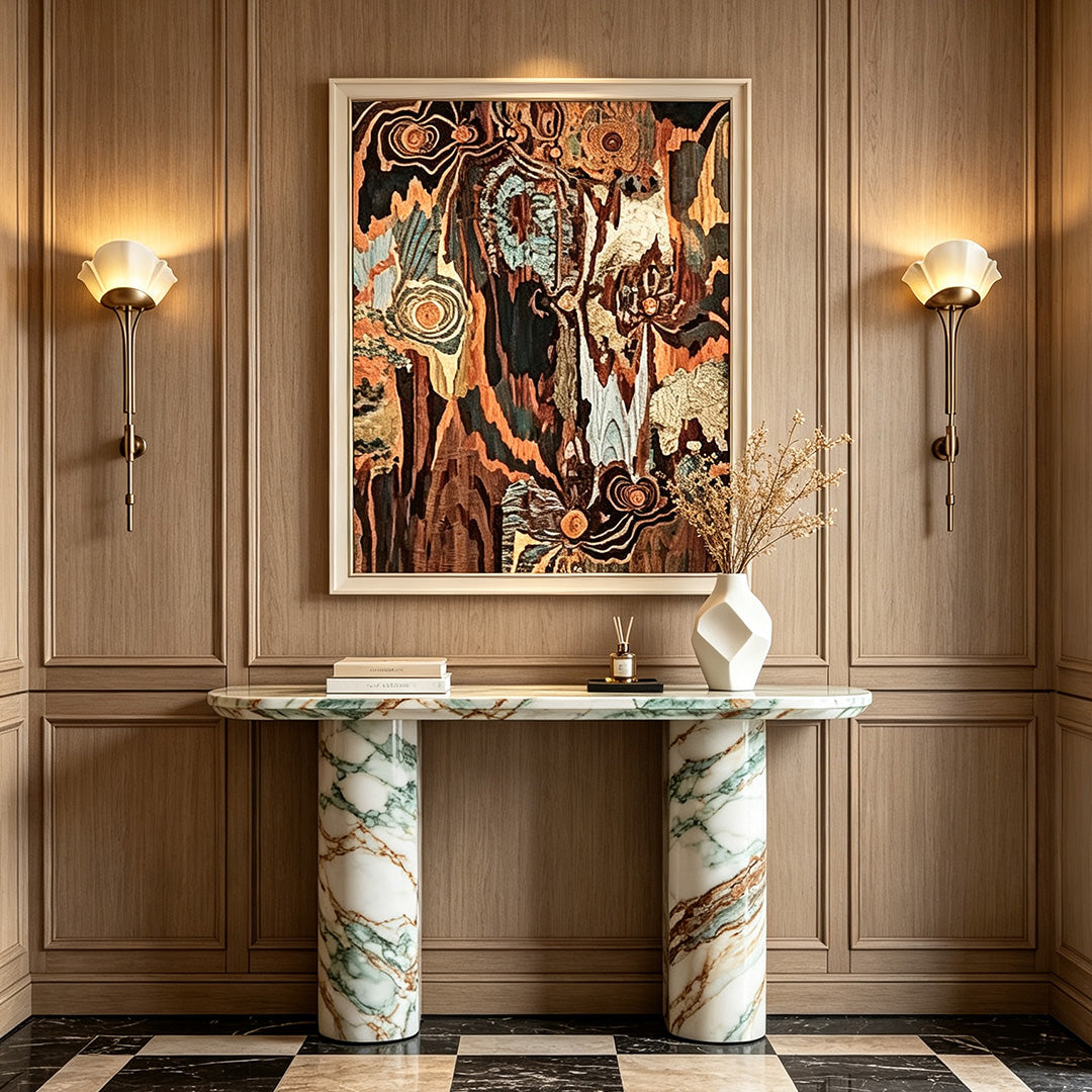 Floral Wall Light Modern Luxury Long-Arm Artistic