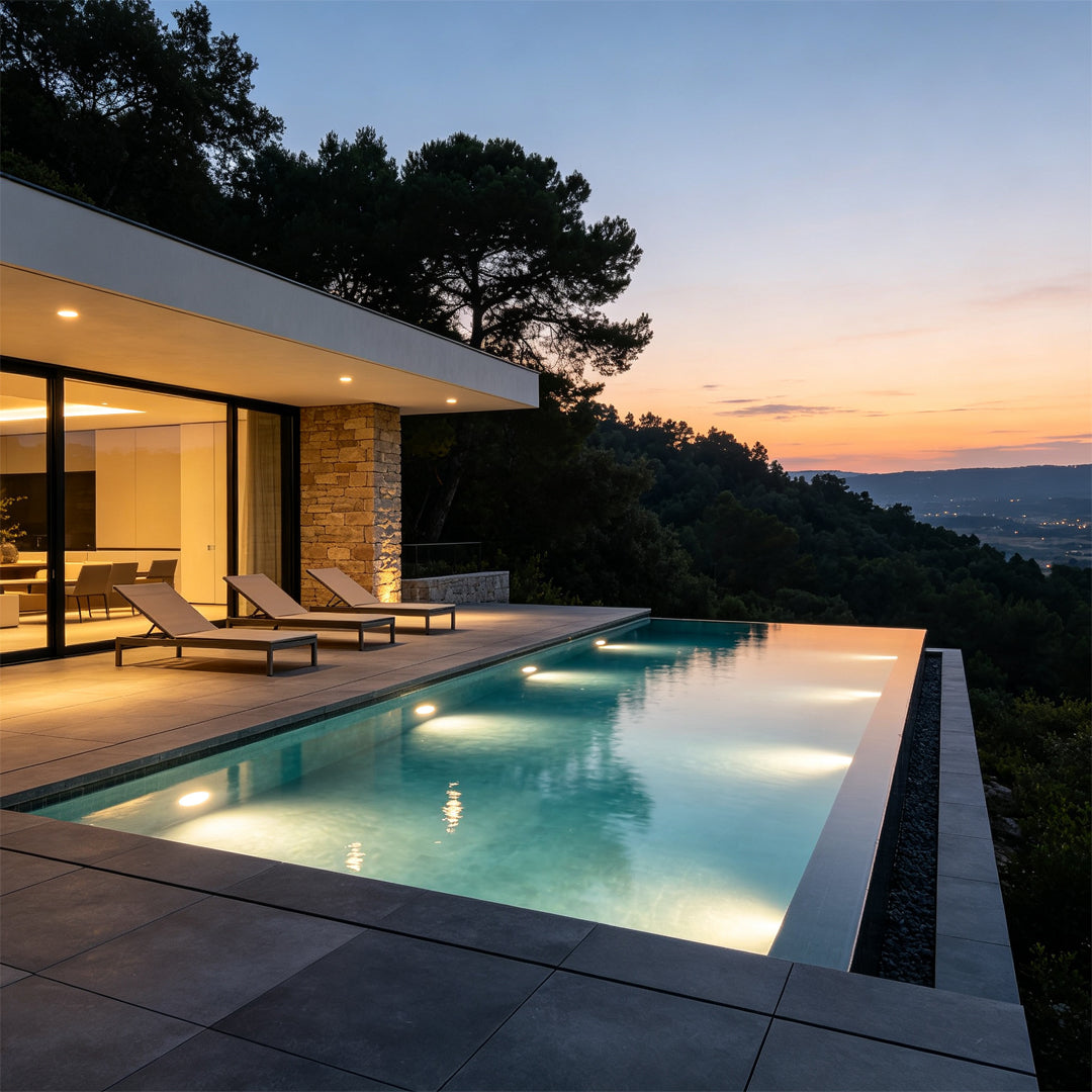 LED Underwater Pool Lights Stainless Steel RGB Light