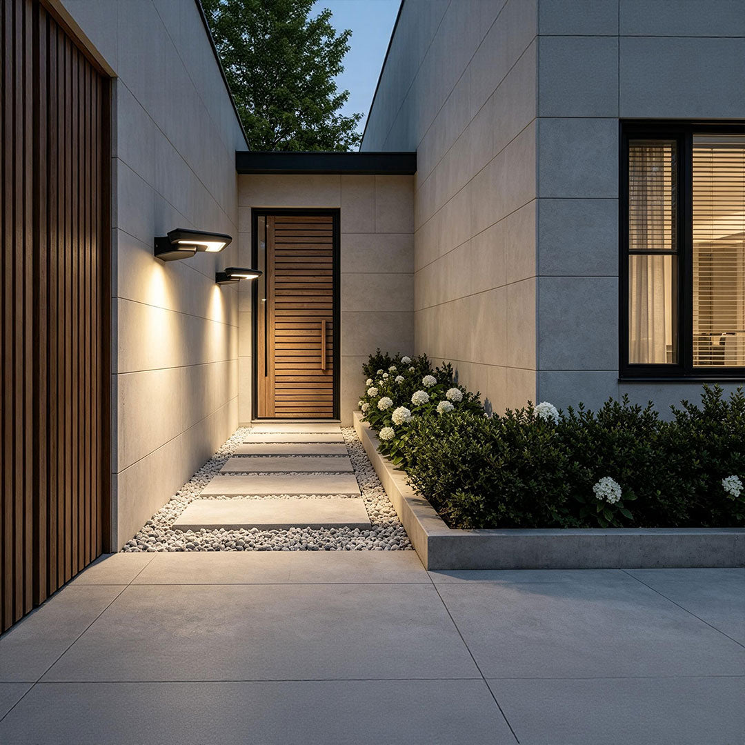 Outdoor Modern Sconces Minimalist Black Wall Light