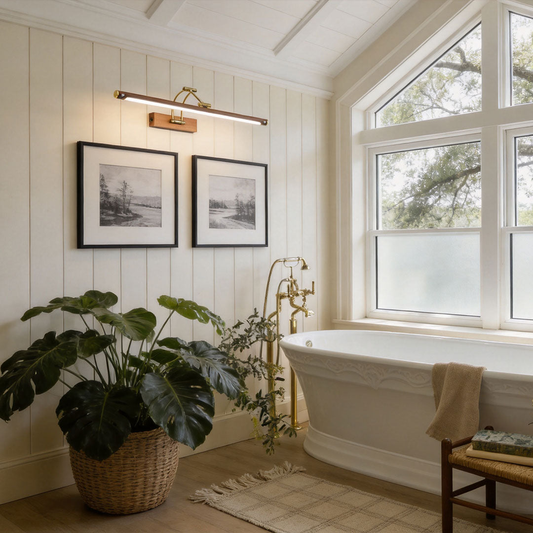 Bathroom Vanity Light Bars Mid-Century Motion Sensor