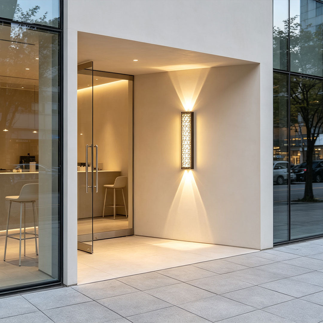 Up and Down Exterior Wall Lights Modern LED Garden