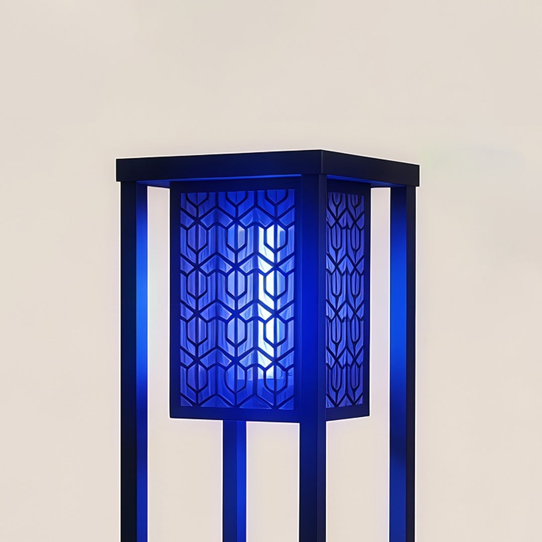 Black Bollard Garden Lights Outdoor Mosquito Killer