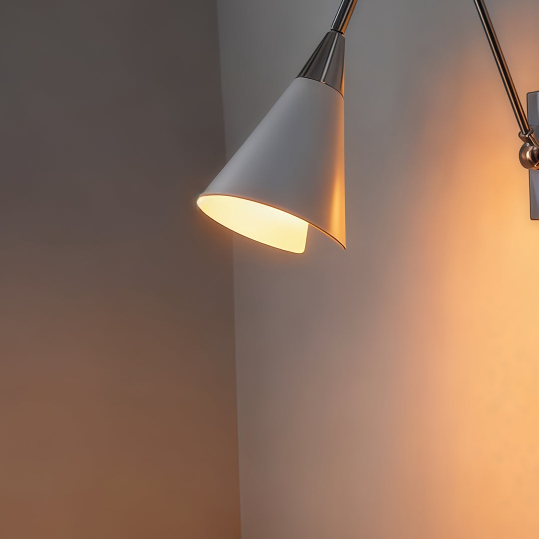 Swing Arm Sconces American-Style Rotatable Wall