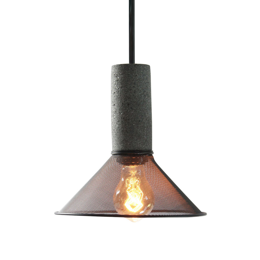Creative Metal Meshed Black Industrial Style Pendant