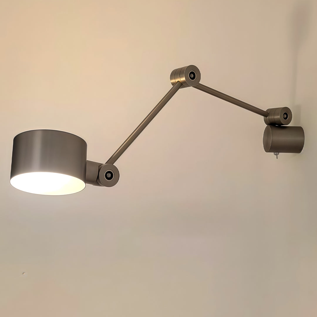Swing Arm Wall Sconce Lamp Italian-Style Vintage