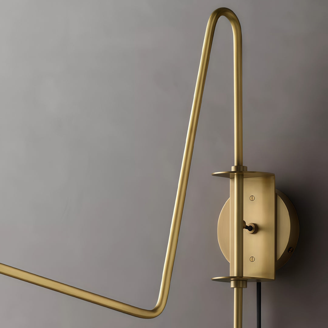 Swing Arm Wall Sconces Nordic Minimalist Adjustable
