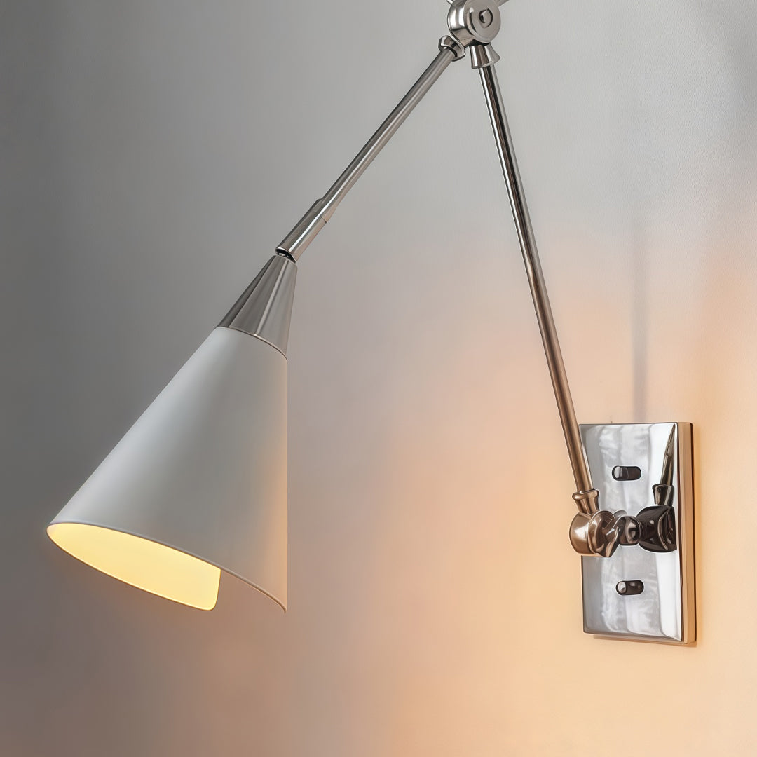 Swing Arm Sconces American-Style Rotatable Wall