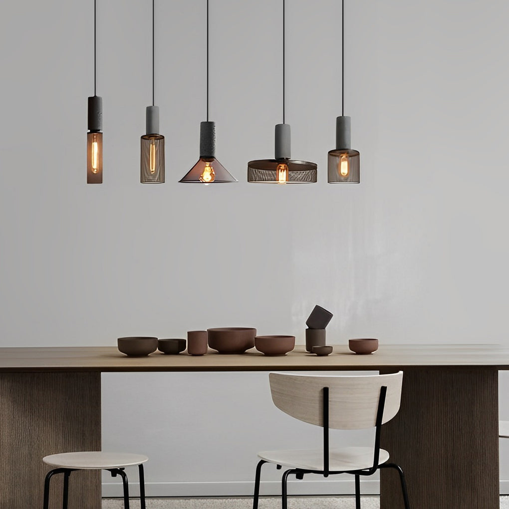 Creative Metal Meshed Black Industrial Style Pendant