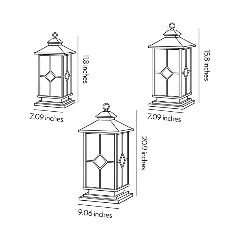 Bollard Garden Light Modern Outdoor Landscape Light