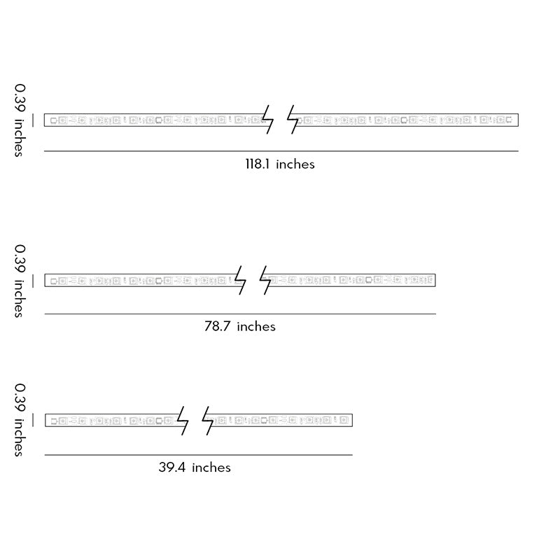 LED String Lighting High-Voltage RGB Waterproof