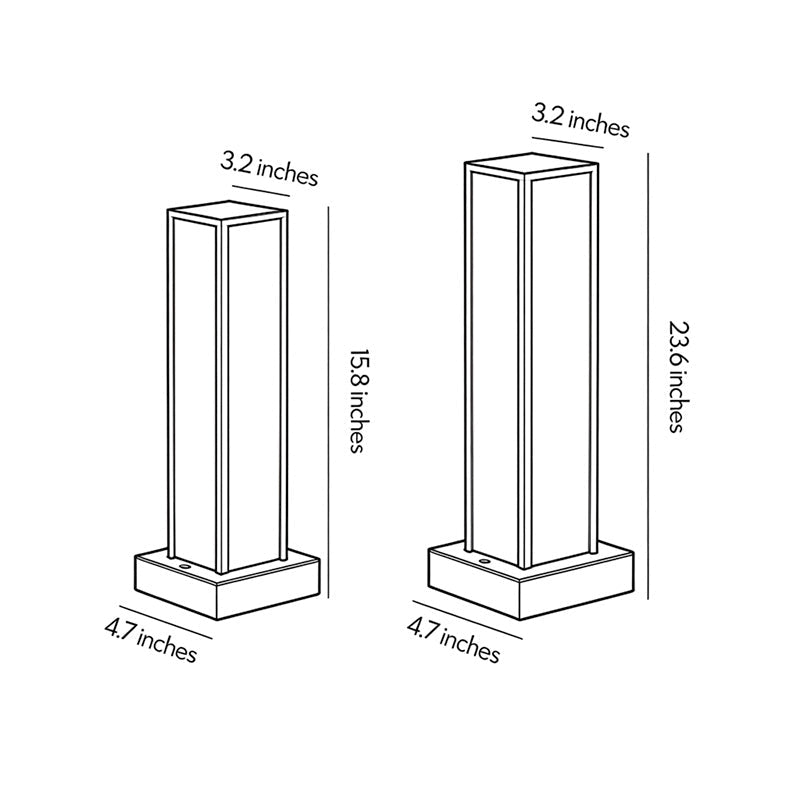 Outdoor Bollard Garden Lights Waterproof Landscape