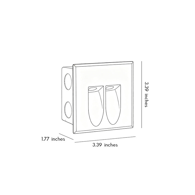 step LED Light Recessed LED Motion Sensor Light