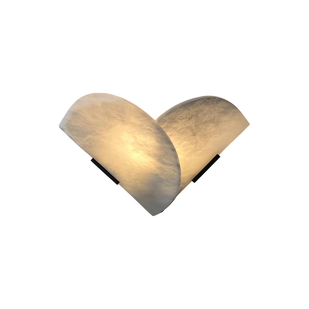 LED Light Wall Light Double Designer Fan-Shaped