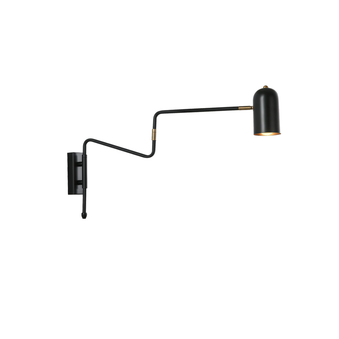 Bedroom Swing Arm Wall Sconces Nordic Adjustable