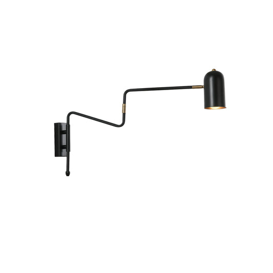 Bedroom Swing Arm Wall Sconces Nordic Adjustable