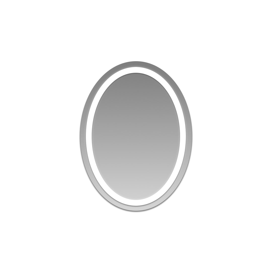 Bathroom Lighted Vanity Mirrors LED Oval