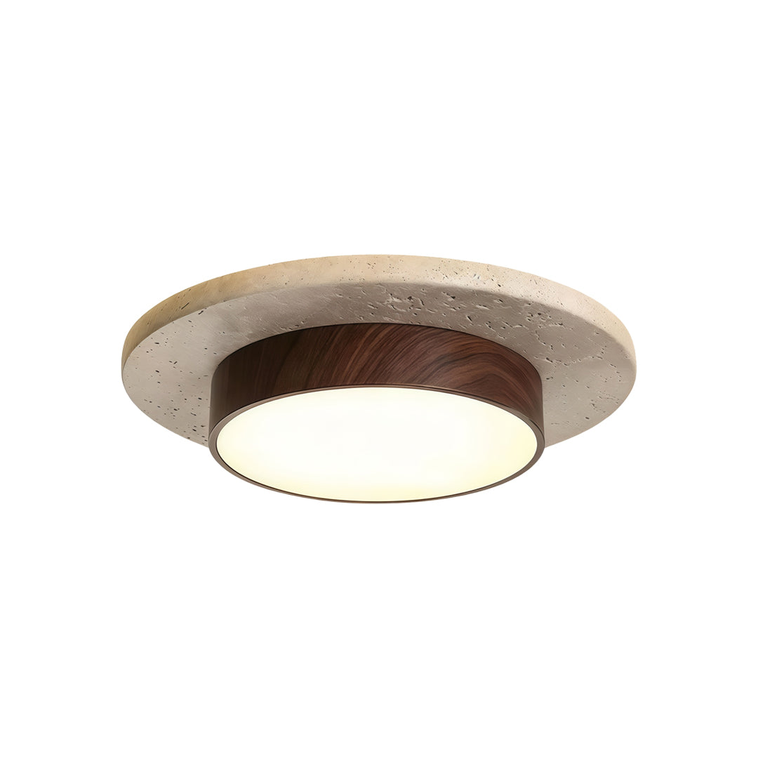 Vintage Flush Mount Light Fixtures Travertine