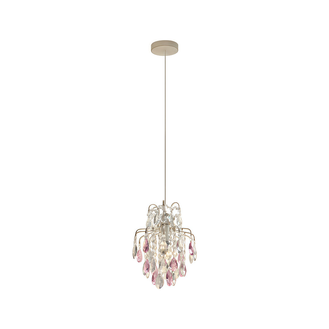 Crystal Pendant Light Fixtures French Luxury Ceiling
