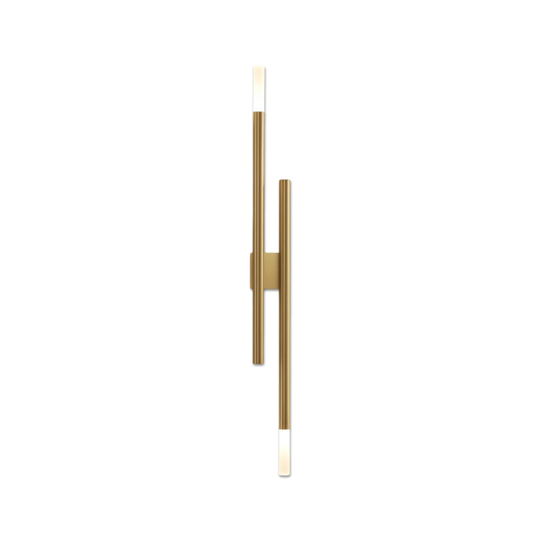 Modern Linear Wall Sconce Luxury H65 Solid Copper
