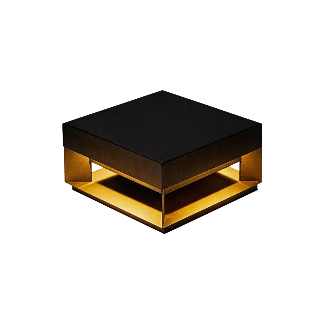 Driveway Entrance Pillar Lights Modern Square Metal
