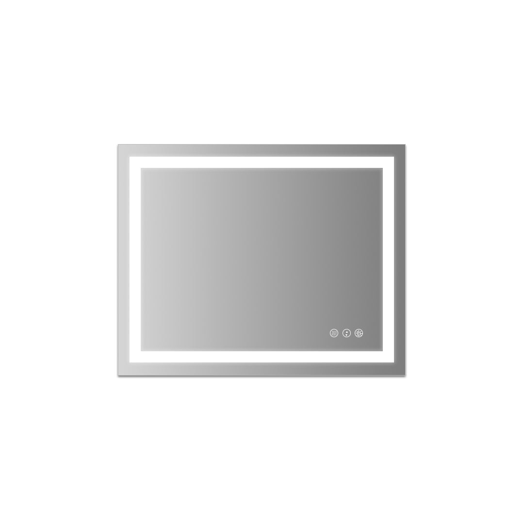 Bathroom Vanity Mirror Lights Smart LED Rectangular