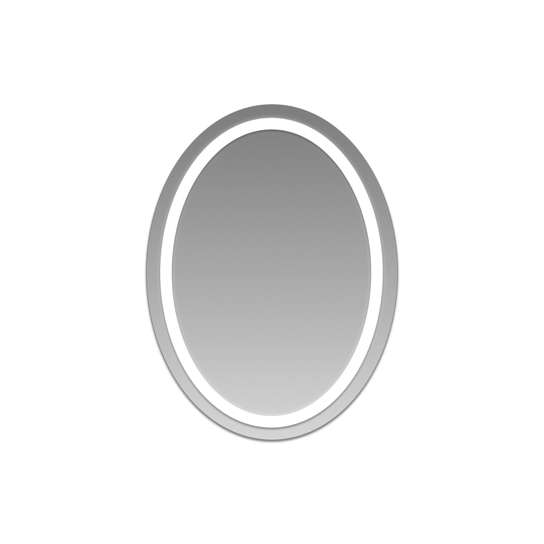 Bathroom Lighted Vanity Mirrors LED Oval